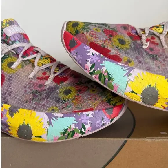 NOBULL Translucent Floral Men Running Sneakers - M 11- W 12.5 - Picture 6 of 13